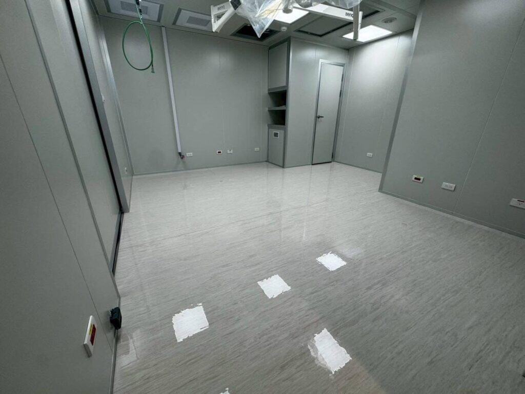 手術室隔間工程案例_宏亭庫板隔間工程