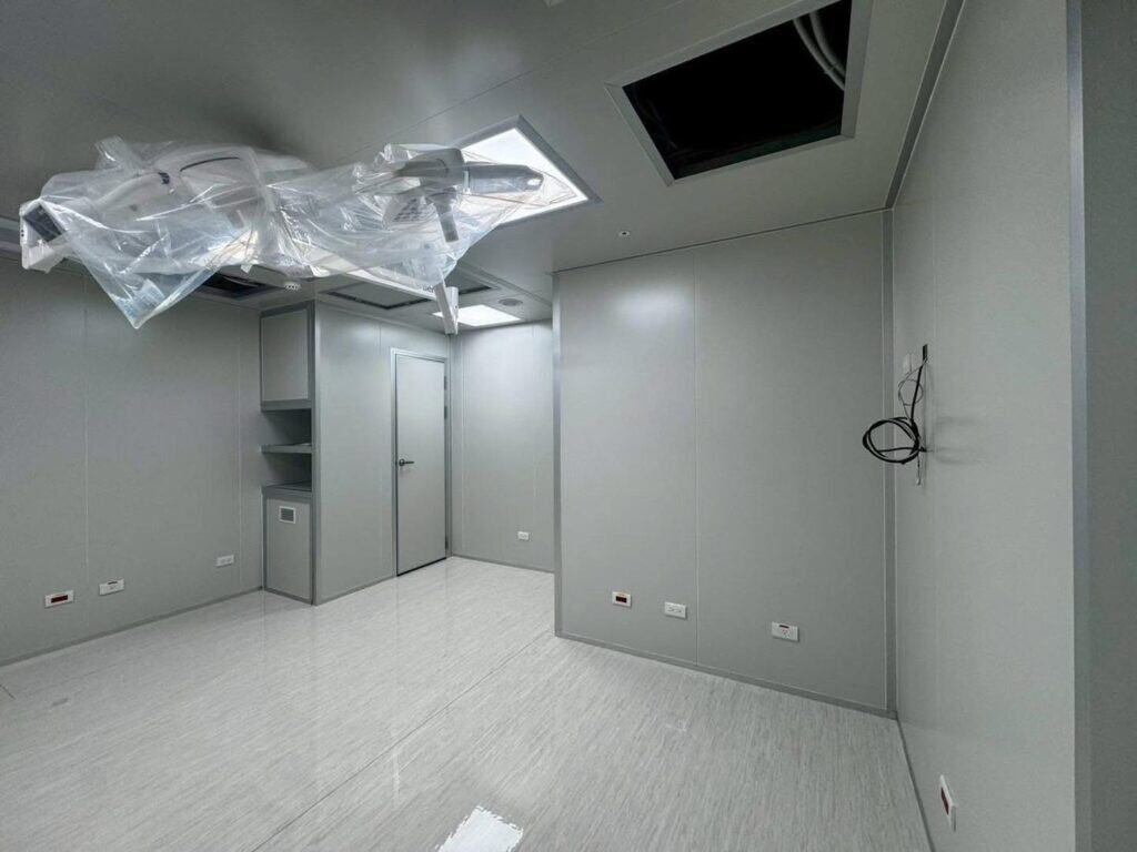 手術室隔間工程案例_宏亭庫板隔間工程