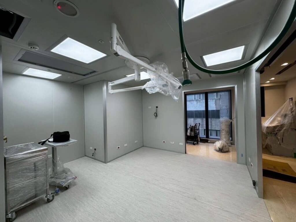 手術室隔間工程案例_宏亭庫板隔間工程